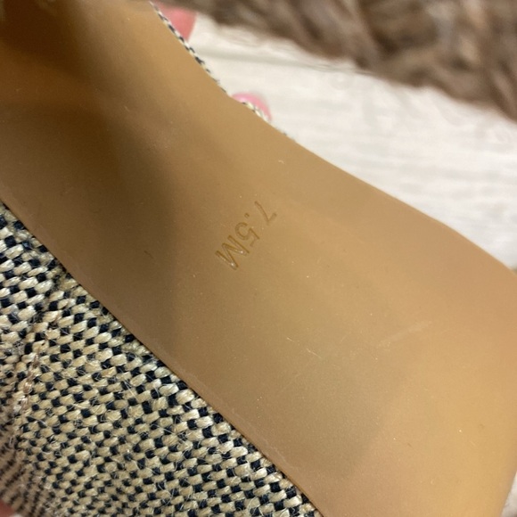 Jeffrey Campbell | Foxy Espadrille | Tweed Jute Platform Heels - Picture 9 of 11